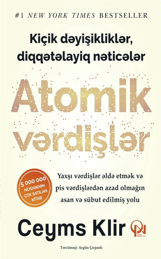 Atomik Vərdişlər (Ceyms Klir), özünü inkişaf, kitab