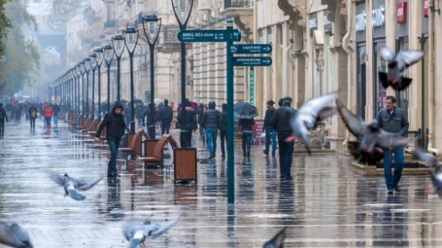 hava yağmurlu olacaq