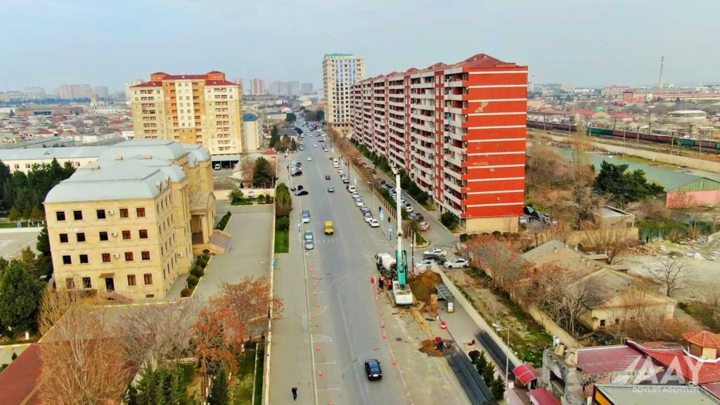 Bakıda yeni yolun inşasına start verilib