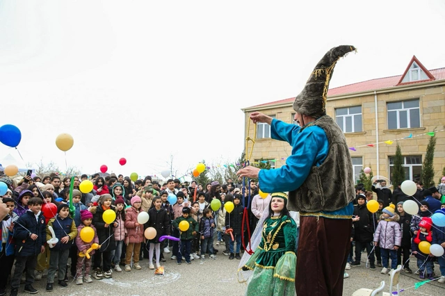 uşaqlar üçün Novruz şənliyi, Novruz, Novruz bayramı, IDEA, Leyla Əliyeva, Xızı