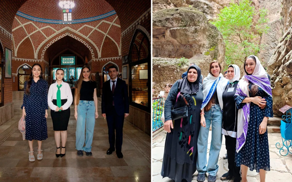 Leyla Əliyeva və Arzu Əliyevanın Naxçıvana səfəri