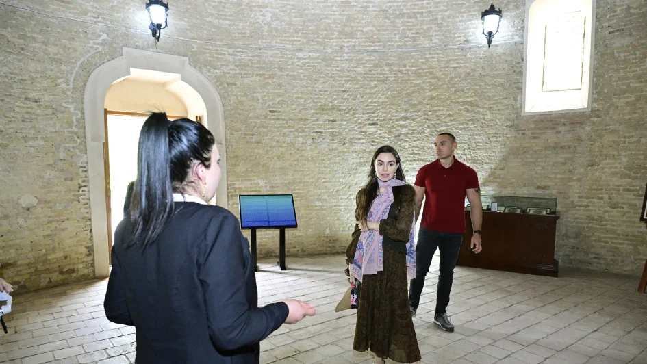 Naxçıvana səfər, Leyla Əliyeva, Arzu Əliyeva