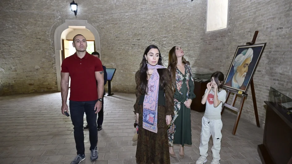 Naxçıvana səfər, Leyla Əliyeva, Arzu Əliyeva
