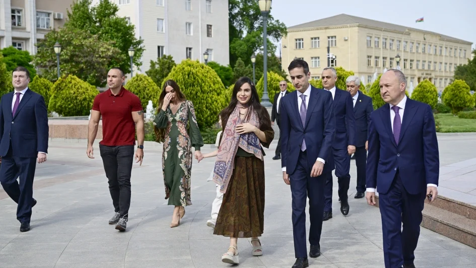 Naxçıvana səfər, Leyla Əliyeva, Arzu Əliyeva