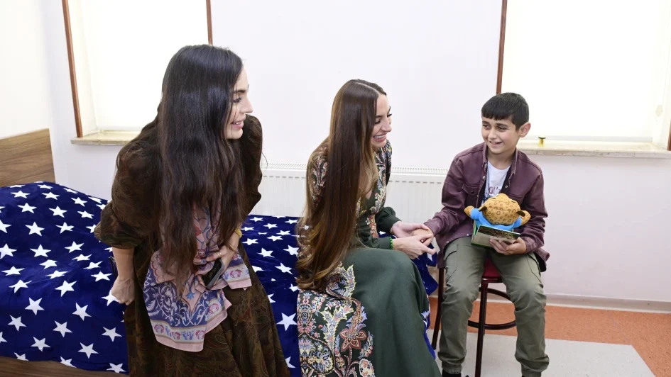 Naxçıvana səfər, Leyla Əliyeva, Arzu Əliyeva