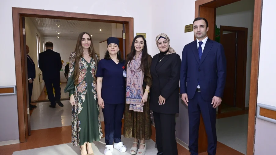 Naxçıvana səfər, Leyla Əliyeva, Arzu Əliyeva