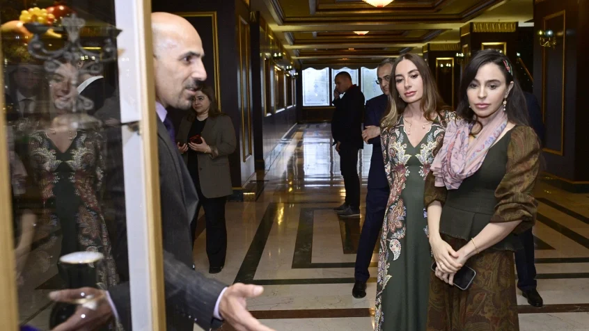 Naxçıvana səfər, Leyla Əliyeva, Arzu Əliyeva