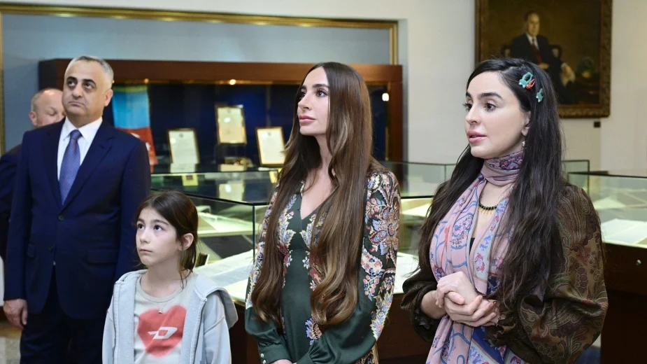 Naxçıvana səfər, Leyla Əliyeva, Arzu Əliyeva