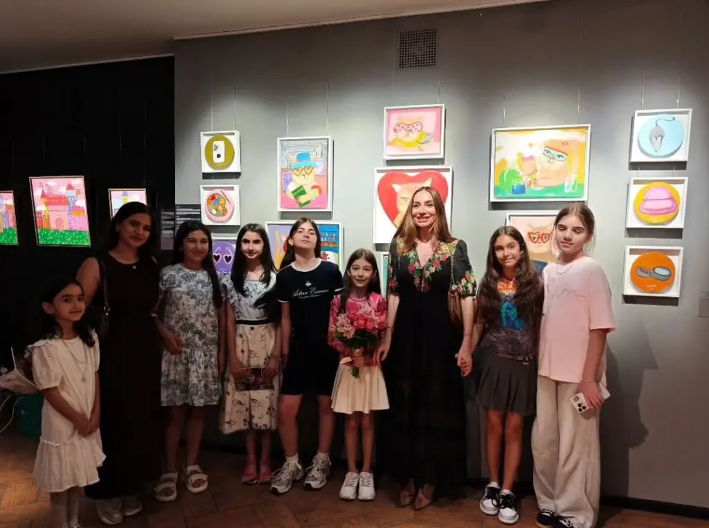 "Gallery" rəsm qalereyasında, Arzu Əliyeva, Gallery rəsm qalereyasında