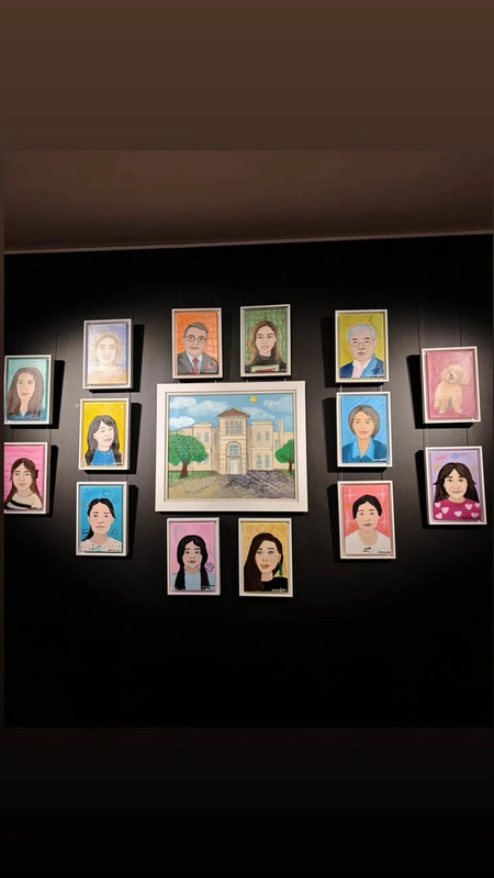 "Gallery" rəsm qalereyasında, Arzu Əliyeva, Gallery rəsm qalereyasında