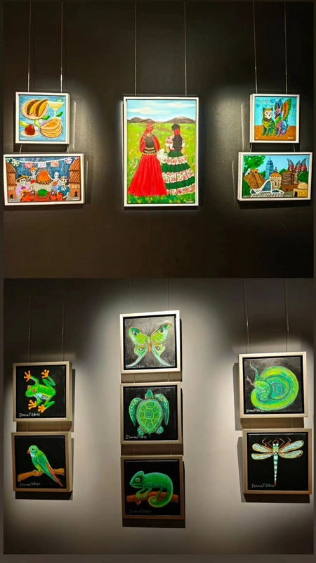 "Gallery" rəsm qalereyasında, Arzu Əliyeva, Gallery rəsm qalereyasında