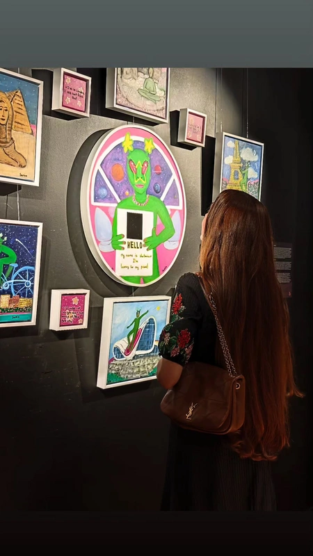 "Gallery" rəsm qalereyasında, Arzu Əliyeva, Gallery rəsm qalereyasında
