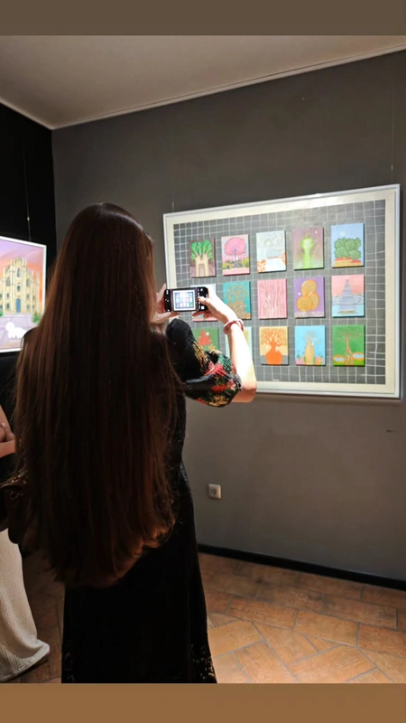 "Gallery" rəsm qalereyasında, Arzu Əliyeva, Gallery rəsm qalereyasında
