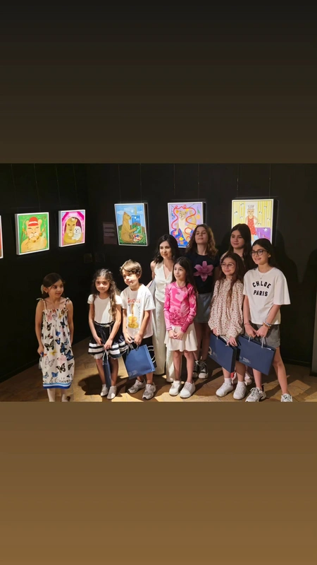 "Gallery" rəsm qalereyasında, Arzu Əliyeva, Gallery rəsm qalereyasında