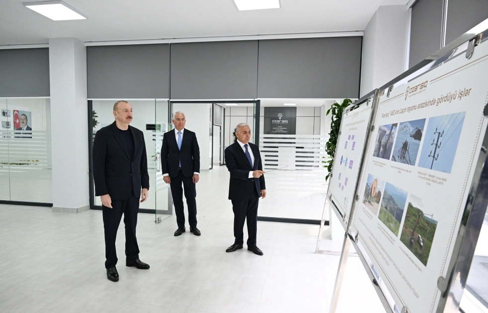 Laçın Elektrik Şəbəkəsi, Laçın Elektrik Şəbəkəsi Rəqəmsal İdarəetmə Mərkəzi, Laçın, Azərişıq