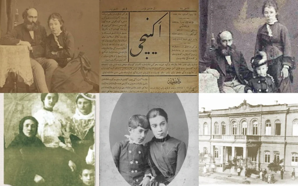 Zərdabi özü özünə elçilik etdi, Həsən bəy Zərdabi, Hənifə xanım Abayeva, Əkinçi, Əkinçi qəzeti, Hacı Zeynalabdin Tağıyev, Millət atası