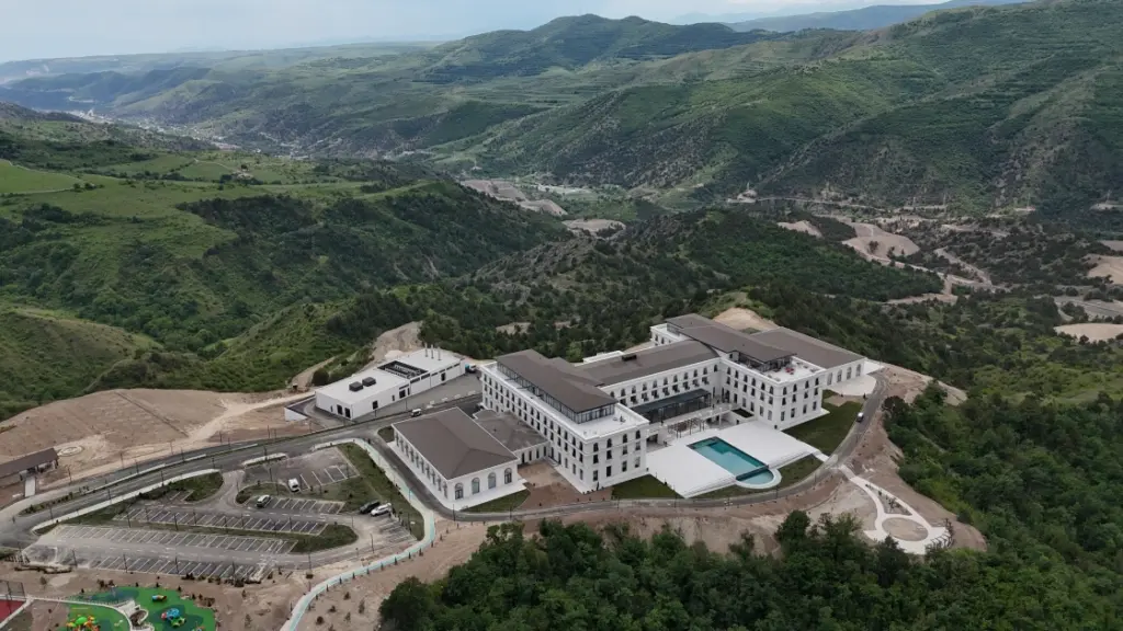 “Laçın” İstirahət Kompleksinin açılışında, Laçın İstirahət Kompleksi, Laçın Rayonu Zerti Kəndi, Laçın, Ramin Quluzadə