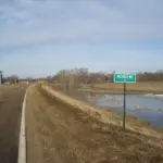 Yalnız bir sakini olan şəhər, ABŞ, Nebraska, Monovi