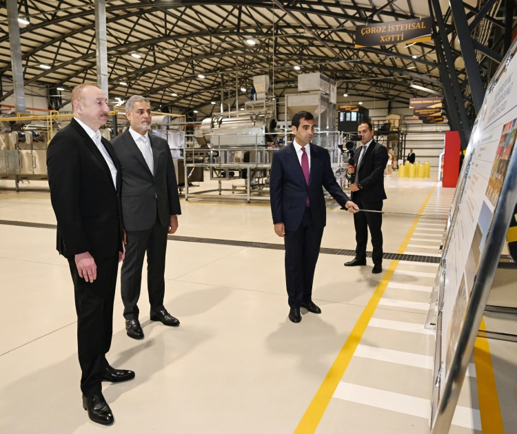 Prezident İlham Əliyev, Nobel Food İndustry