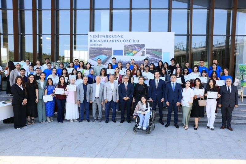 gənc rəssamların sərgisi, Bakı Şəhər İcra Hakimiyyəti, Azərbaycan Rəssamlıq Akademiyası, “Regional İnkişaf” İctimai Birliyi, “Yeni park gənc rəssamların gözü ilə”