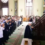 Qurban bayramının namazı, Bayram Namazı, Qurban Bayramı, Əjdərbəy Məscidi, Təzəpir Məscidi