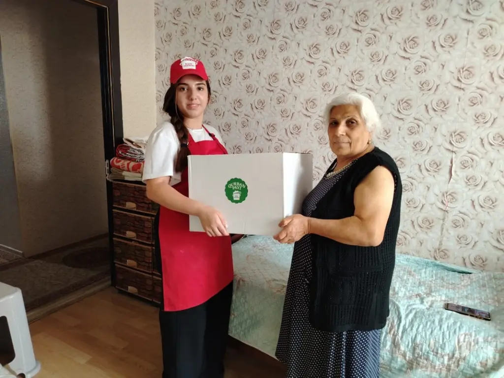 qurban paylarının çatdırılması, Bizim Mətbəx, Leyla Əliyeva, Qurban Bayramı