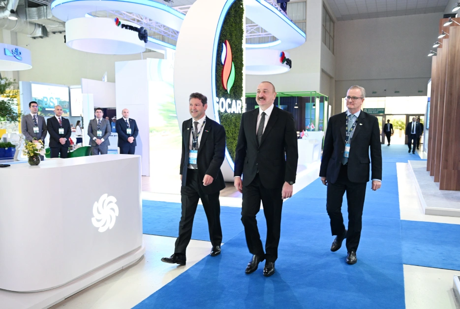 Prezident İlham Əliyev, Caspian Oil and Gas, Caspian Power, Baku Energy Forum