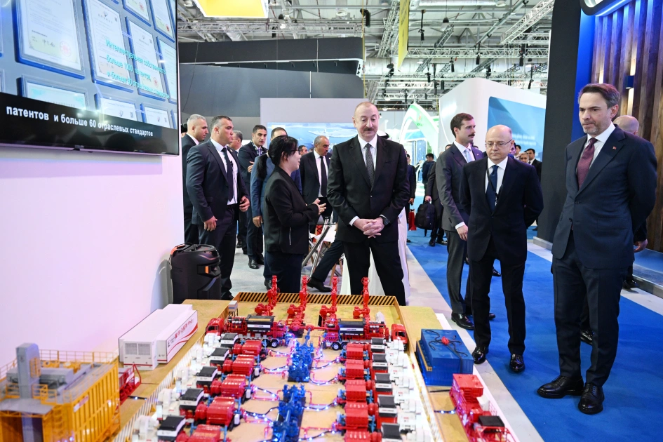 Prezident İlham Əliyev, Caspian Oil and Gas, Caspian Power, Baku Energy Forum