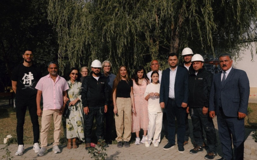 Altıağac Milli Parkını ziyarət, Altıağac Milli Parkı, Leyla Əliyeva, Arzu Əliyeva, Xızı rayonu