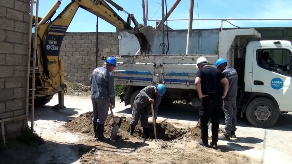 su təchizatına dair görülən işlər, Xəzər rayonu, Azərbaycan Dövlət Su Ehtiyatları Agentliyi, İri Şəhərlərin Birləşmiş Su Təchizatı Xidməti