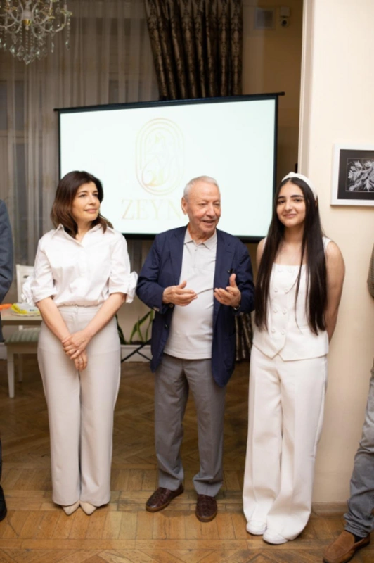 "Zeynəbin sehrli dünyası", Maqsud İbrahimbəyov, Maqsud İbrahimbəyov Yaradıcılıq Mərkəzi, Zeynəb Babayeva, Leyla Əliyeva, Arzu Əliyeva