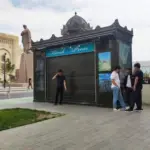 qanunsuz qoyulan köşk götürülüb, Kiosk, Köşk, "28 May" Metrostansiyası