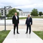 Prezident İlham Əliyev Xankəndidə Zəfər parkında, Xankəndi, Zəfər Parkı