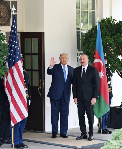 İlham Əliyev, Donald Tramp, Ağ Ev, ABŞ
