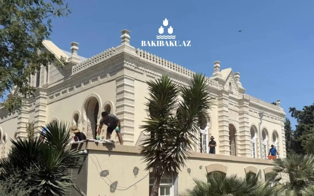 Murtuza Muxtarovun malikanəsində, “Dendrologiya bağı”, Murtuza Muxtarovun malikanəsi