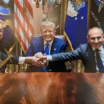 Дональд Трамп отправил подарок Президенту Азербайджана, Дональд Трамп, Ильхам Алиев