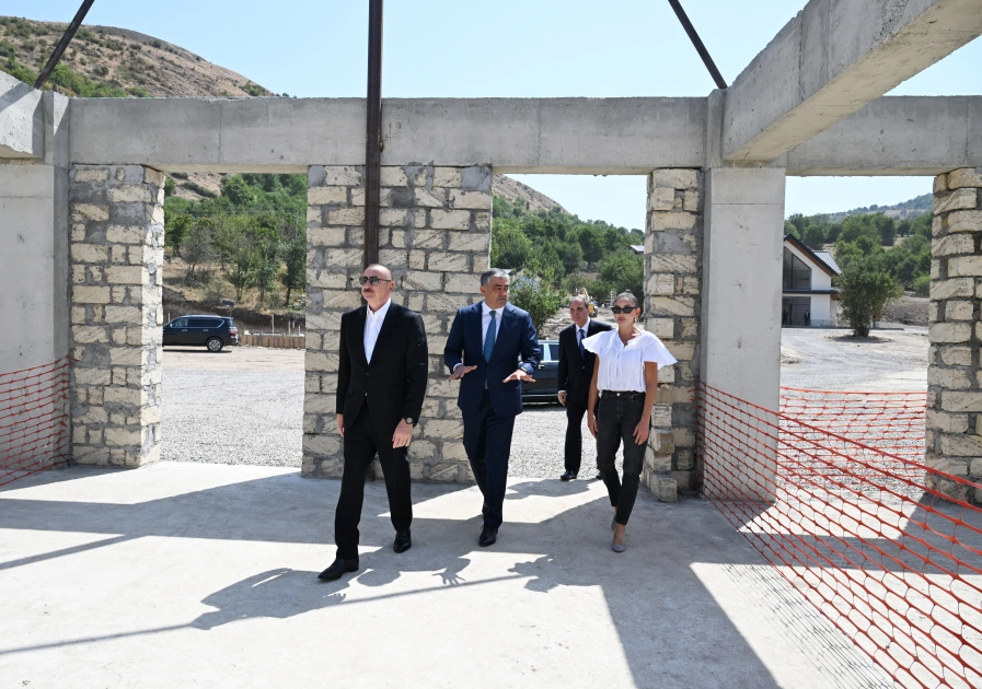 “Hacıkənd” İstirahət Kompleksi, İlham Əliyev, Mehriban Əliyeva, Ramin Quluzadə, Gəncə