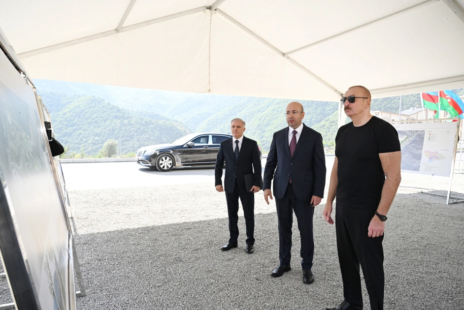 Kəlbəcər şəhər parkı, Kəlbəcər, İlham Əliyev