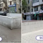 “Memar Əcəmi” metrostansiyasındakı keçiddə, “Memar Əcəmi” metrostansiyası, Bakı Metropoliteni