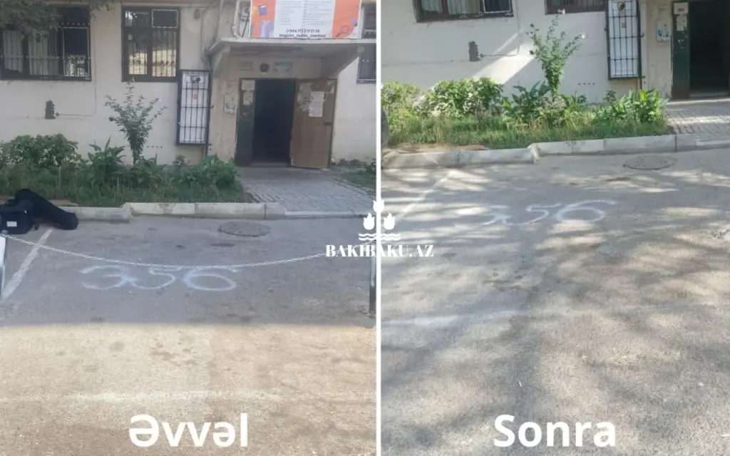 qanunsuz parklanma, Nəsimi rayonu, Mir Cəlal küçəsi