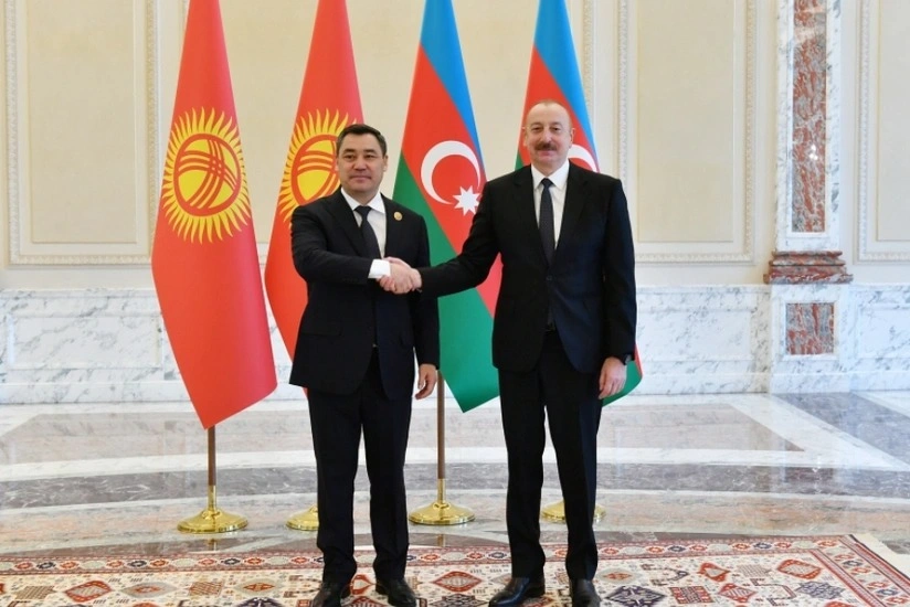 Prezident İlham Əliyev, Sadır Japarov, Qırğızıstan