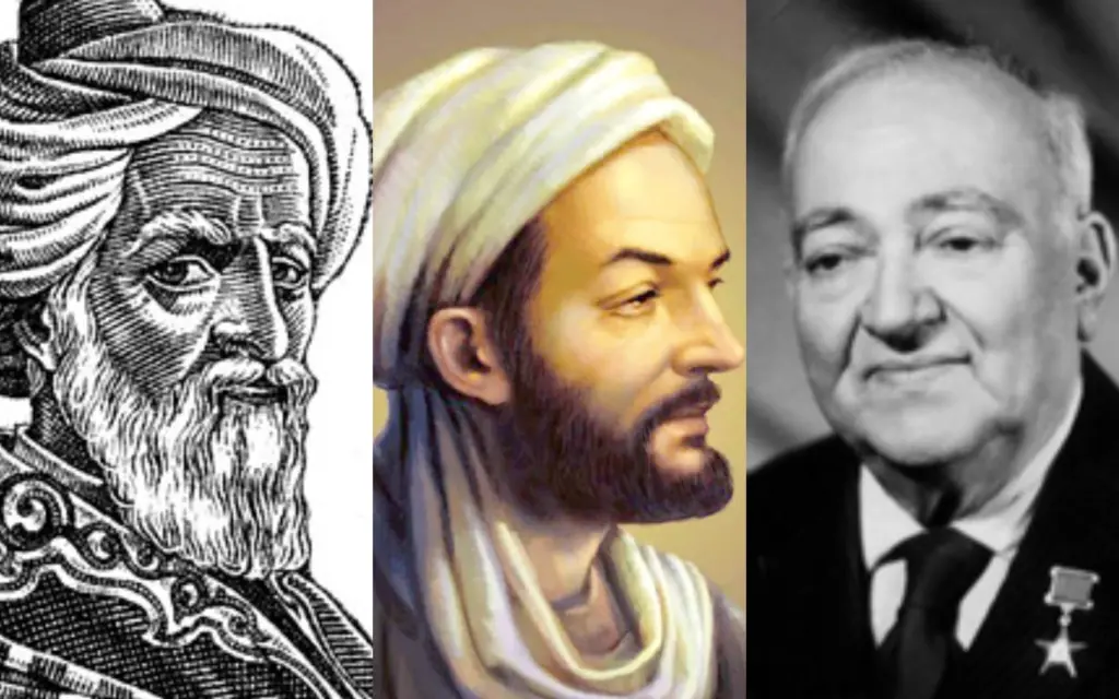 Təbabətin ilklərə imza atan üç ünlü siması, Təbabət, Əl Zəhvari, İbn Sina, Mustafa bəy Topçubaşov