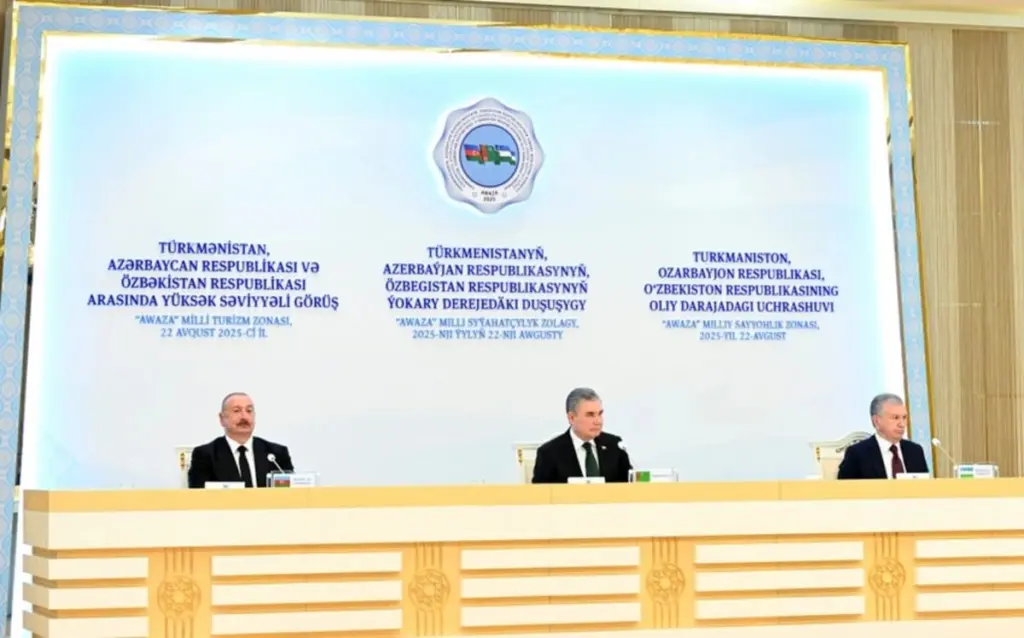Birgə bəyanat, Azərbaycan, Türkmənistan, Özbəkistan
