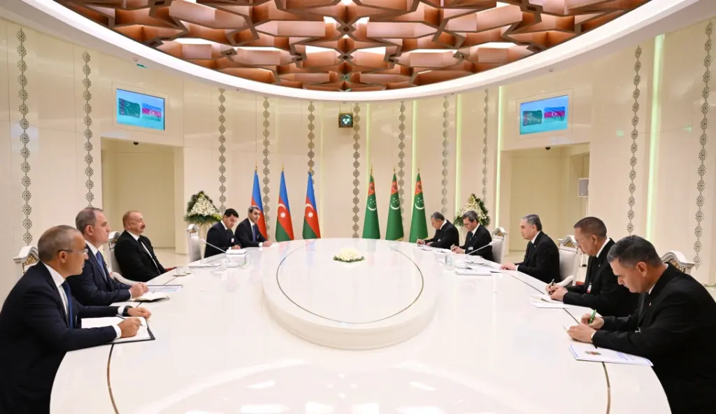 Türkmənistan Xalq Məsləhətinin sədri, İlham Əliyev, Türkmənistan, Qurbanqulu Berdiməhəmmədov