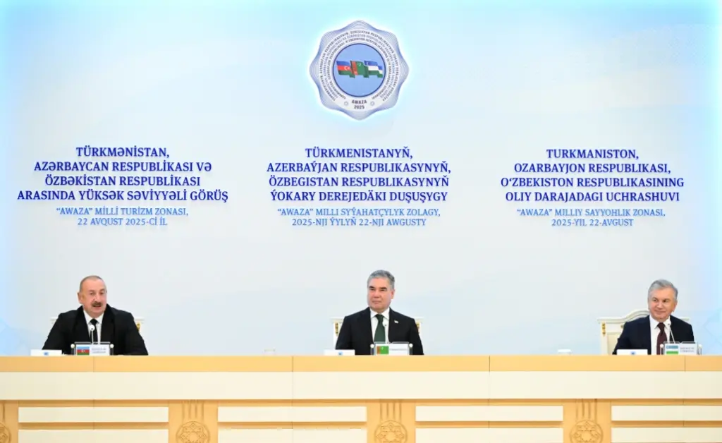 Türkmənistan, İlham Əliyev, Qurbanqulu Berdiməhəmmədov, Şavkat Mirziyoyev