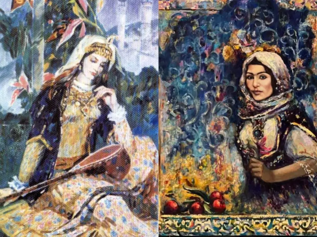 Xurşidbanu Natəvan, İsa Bulağı, Qarabağ