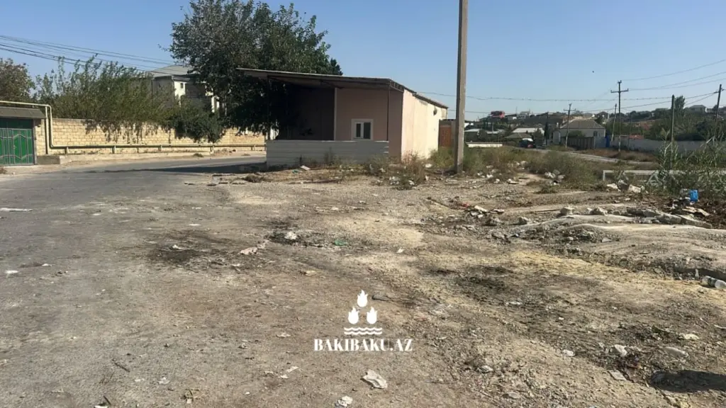 Binəqədi rayonu, Novxanı-Görədil yolu, Zibillik