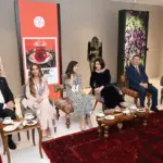 Leyla Əliyeva və Arzu Əliyeva Nyu-Yorkda