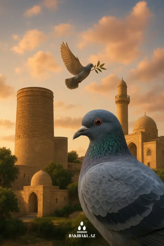 Qurani Kərim, Quş, Göyərçin