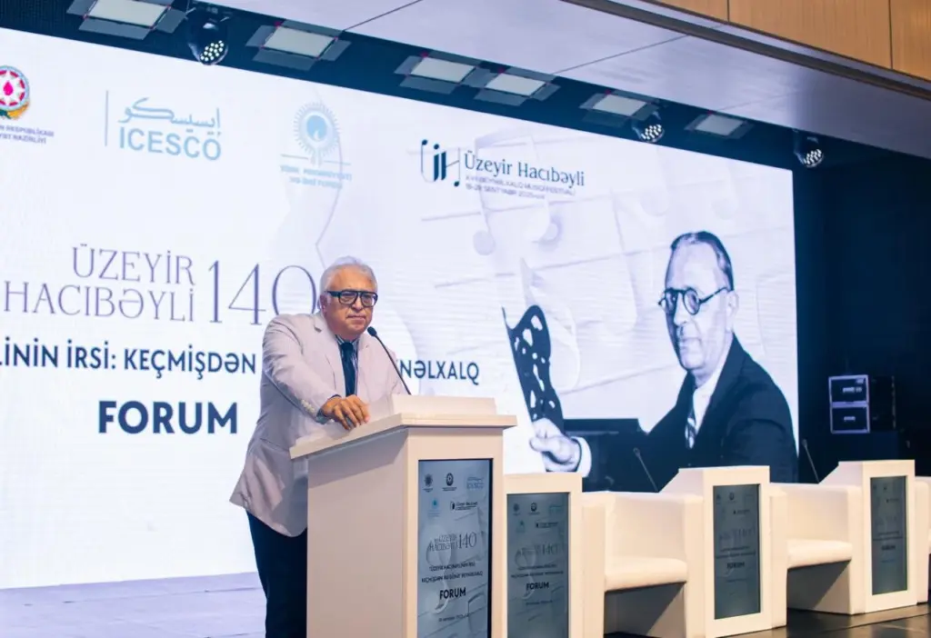 “Üzeyir Hacıbəylinin irsi: keçmişdən bu günə”, Üzeyir Hacıbəyli